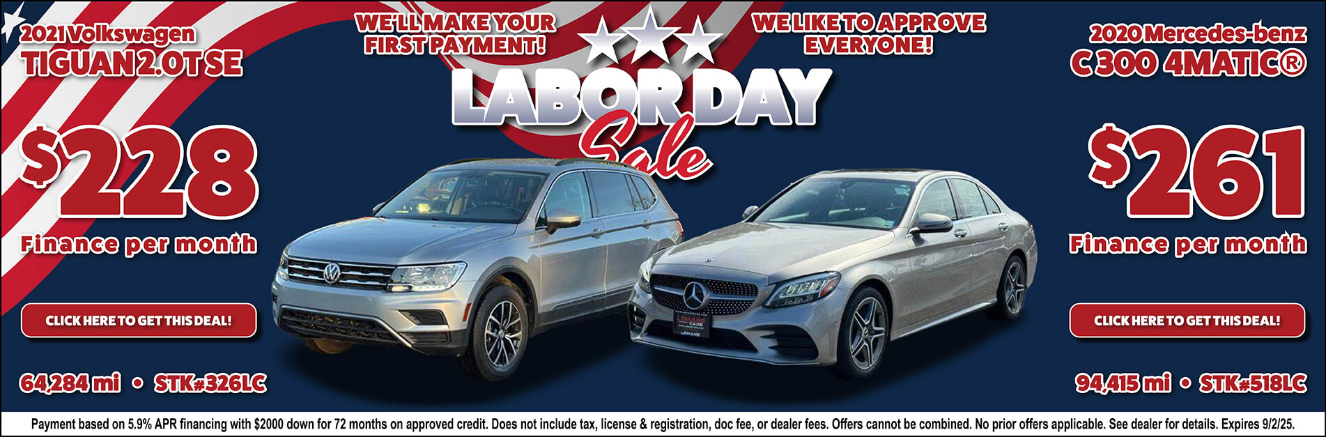 Labor Day Sale