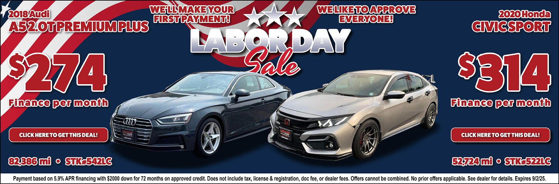 Labor Day Sale