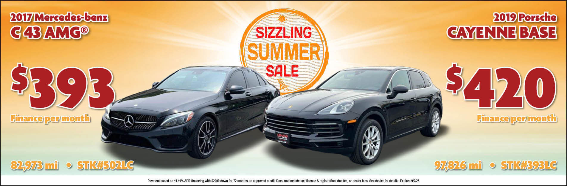 Sizzling Summer Sale